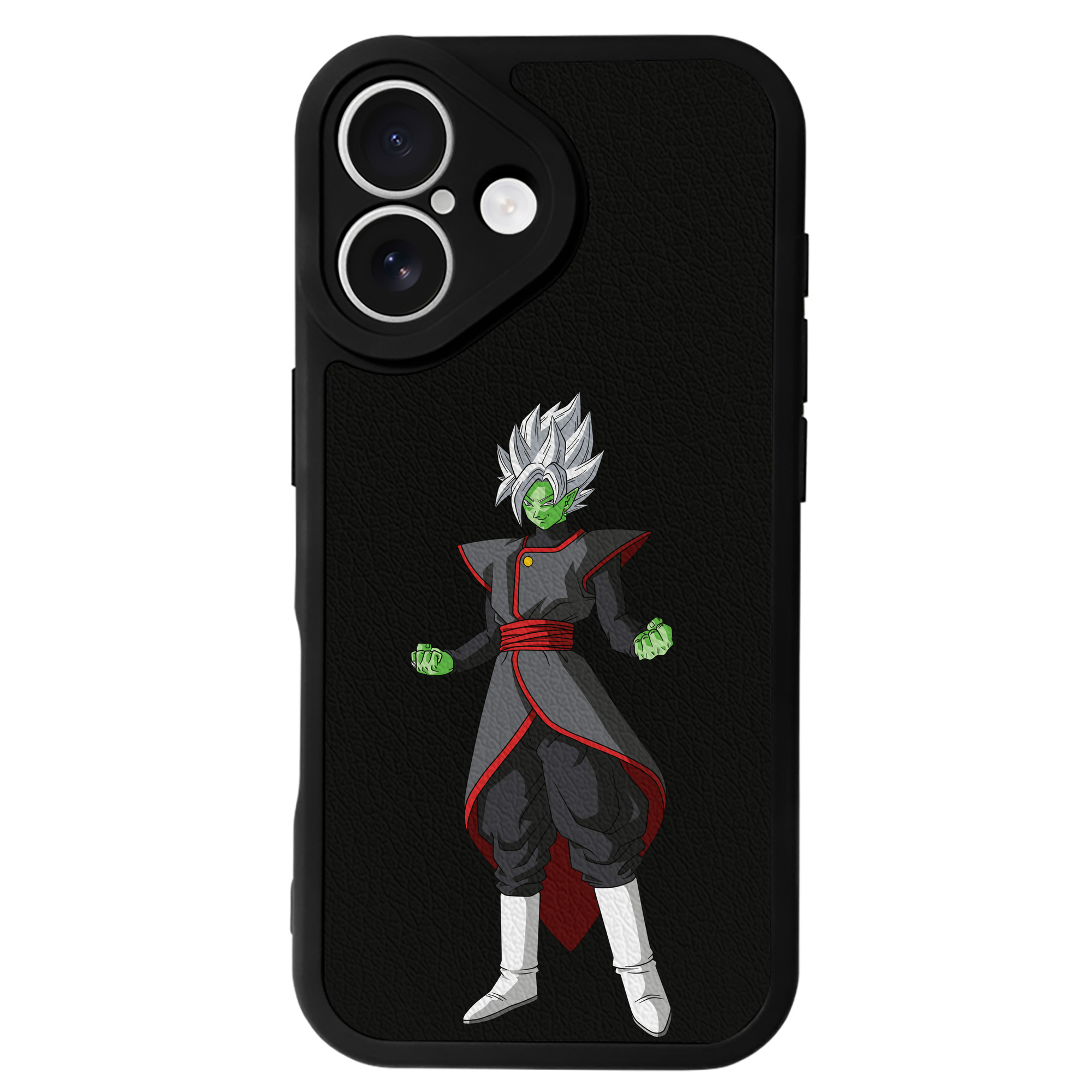 （画像用） ドラゴンボール ベジット DRAGON BALL Vegetto 【iPhone 16シリーズ対応】シリコンスマホケース（レザー調） 材質：シリコン